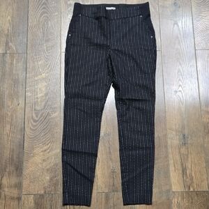 Maurices Black Pinstripe Dress Pants